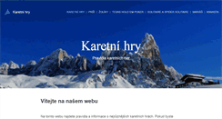 Desktop Screenshot of karetni-hry.webnode.cz