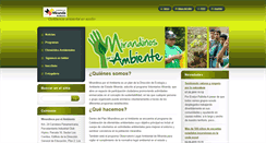 Desktop Screenshot of mirandinosporambiente.webnode.es