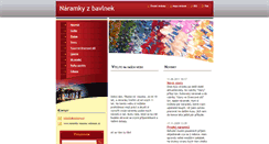 Desktop Screenshot of naramky-mauska.webnode.cz