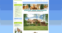 Desktop Screenshot of ahsapdekorasyon.webnode.com