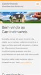 Mobile Screenshot of camineimoveis.webnode.com.br