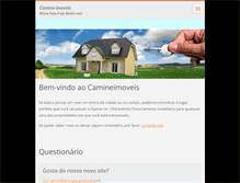 Tablet Screenshot of camineimoveis.webnode.com.br