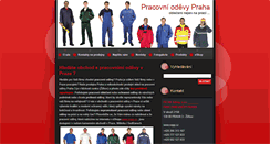Desktop Screenshot of pracovni-odevy-praha.webnode.cz