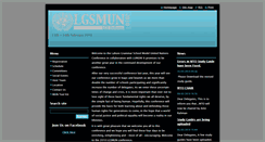 Desktop Screenshot of lgsmun2010.webnode.com