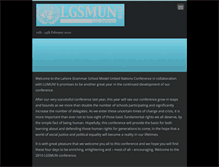 Tablet Screenshot of lgsmun2010.webnode.com