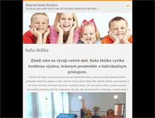 Tablet Screenshot of dovalovo-skolka.webnode.sk