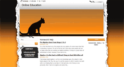 Desktop Screenshot of onlineducationhelp.webnode.com