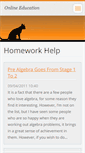 Mobile Screenshot of onlineducationhelp.webnode.com