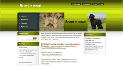 Desktop Screenshot of briardvnouzi.webnode.cz