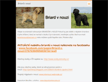 Tablet Screenshot of briardvnouzi.webnode.cz