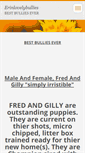 Mobile Screenshot of erinlovelybullies.webnode.com
