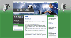 Desktop Screenshot of oddshunter.webnode.cz