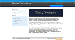 Desktop Screenshot of galaxydevelopers.webnode.com