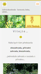 Mobile Screenshot of prirodnizahrada.webnode.cz