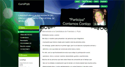 Desktop Screenshot of curroprytz.webnode.es