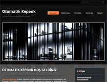 Tablet Screenshot of otomatikkepenk2.webnode.com.tr
