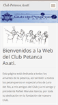 Mobile Screenshot of petancaaxati.webnode.es