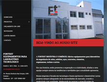 Tablet Screenshot of fortestindustria.webnode.com.br