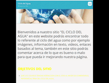 Tablet Screenshot of ciclodelagua.webnode.mx