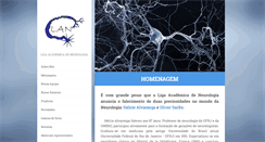 Desktop Screenshot of ligadeneurologia.webnode.com.br