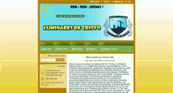 Desktop Screenshot of luminaresdecristo.webnode.com.br