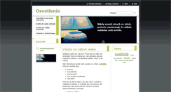 Desktop Screenshot of osvetlenia.webnode.sk