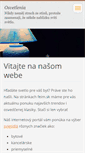 Mobile Screenshot of osvetlenia.webnode.sk