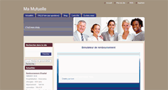 Desktop Screenshot of mamutuelle.webnode.fr