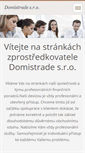 Mobile Screenshot of domistrade.webnode.cz