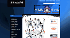 Desktop Screenshot of karategojuryu.webnode.com.br