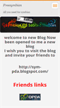 Mobile Screenshot of freesymbian.webnode.com