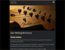 Tablet Screenshot of dontfret.webnode.com