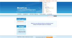 Desktop Screenshot of morphcon.webnode.cz