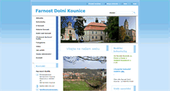 Desktop Screenshot of farnostkounice.webnode.cz