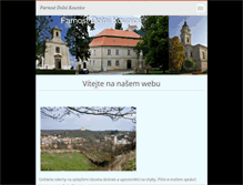 Tablet Screenshot of farnostkounice.webnode.cz