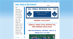 Desktop Screenshot of hbcperlicka.webnode.cz