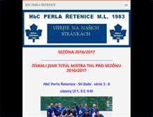 Tablet Screenshot of hbcperlicka.webnode.cz