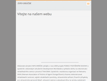 Tablet Screenshot of info-dracek.webnode.cz