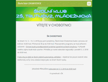 Tablet Screenshot of chobotnice.webnode.com
