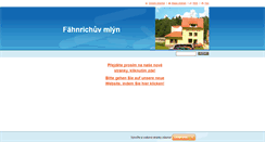 Desktop Screenshot of fahnrichuvmlyn.webnode.cz