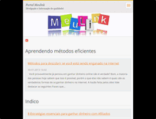 Tablet Screenshot of meulink.webnode.com.br