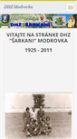 Mobile Screenshot of dhzsarkani.webnode.cz