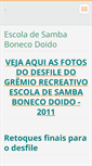 Mobile Screenshot of escoladesambabonecodoido.webnode.com.br