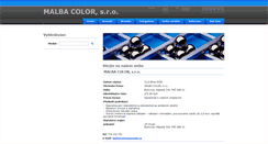 Desktop Screenshot of malbacolor.webnode.cz