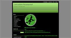 Desktop Screenshot of lancashireparanormal.webnode.com