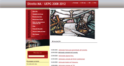 Desktop Screenshot of direitoma2008.webnode.com