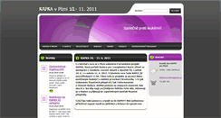 Desktop Screenshot of kapkaplzen.webnode.cz