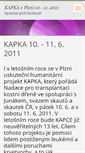 Mobile Screenshot of kapkaplzen.webnode.cz