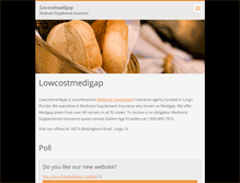 Tablet Screenshot of lowcostmedigap.webnode.com