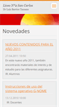 Mobile Screenshot of liceo2sancarlos.webnode.es